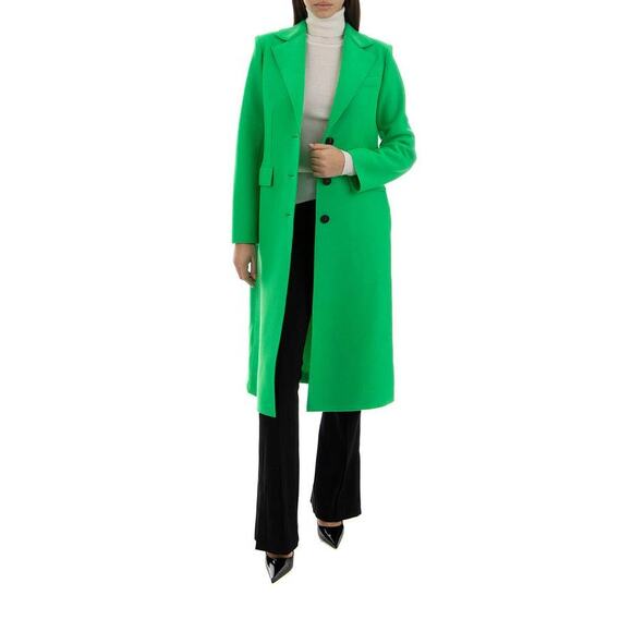 HARRIS WHARF Single Breasted Coat in Parakeet Green 46 L - Picture 1 of 4